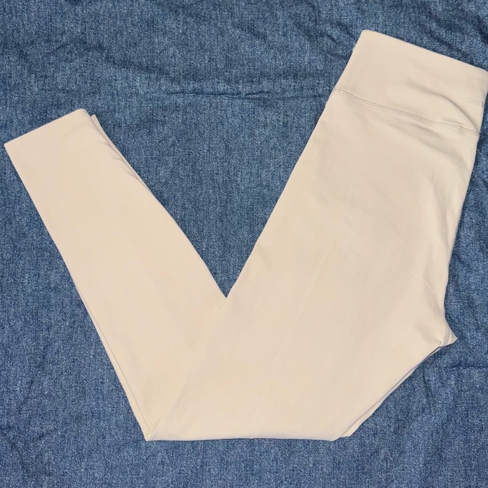 FASHION NOVA SPORT BUTTER SOFT LIGHT BEIGE High-Waist Leggings